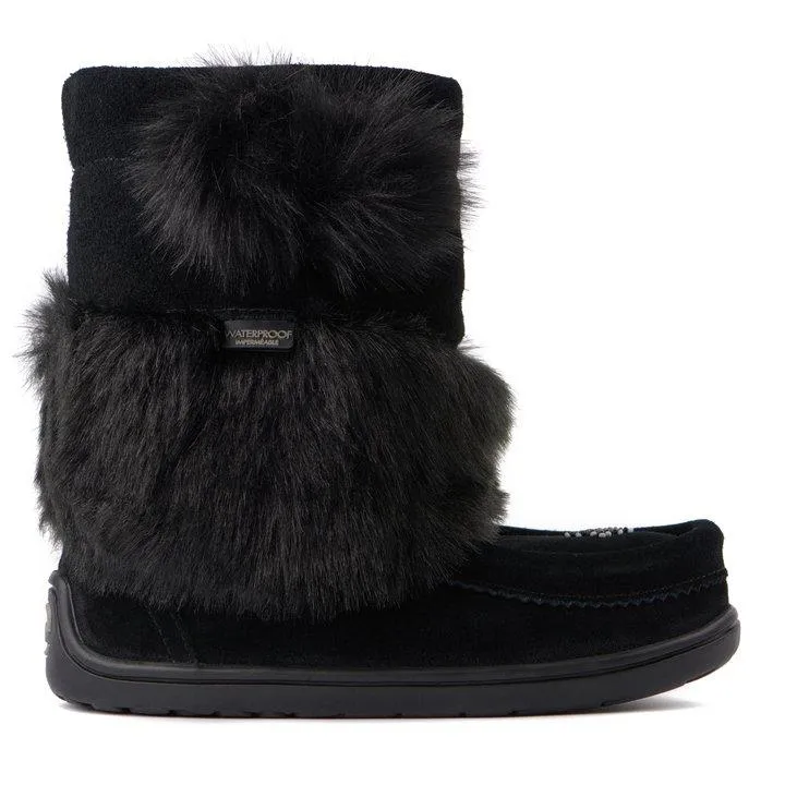 Waterproof Faux Fur Youth Snowy Owlet