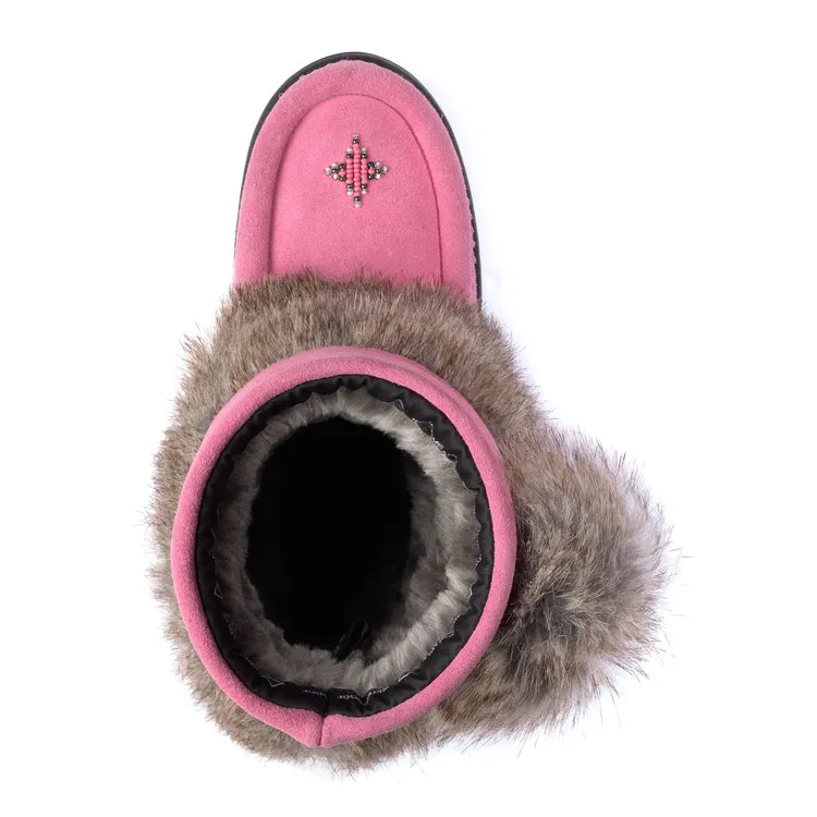 Waterproof Faux Fur Youth Snowy Owlet