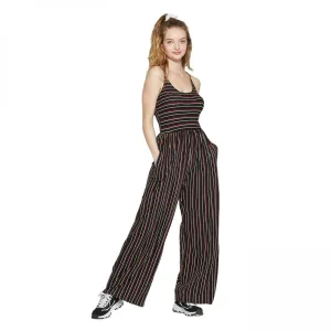 Wild Fable Women's Striped Sleeveless Scoop Neck Knit Jumpsuit