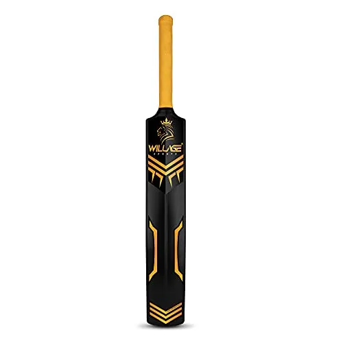Willage Cricket Bats, Plastic bat, Plastic bat Cricket Full Size, Plastic bat Full Size, Cricket Bat (Golden Color)