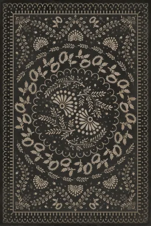 Williamsburg Cozens "The Rolling of the Stones" Vinyl Floorcloth - Spicher & Co.