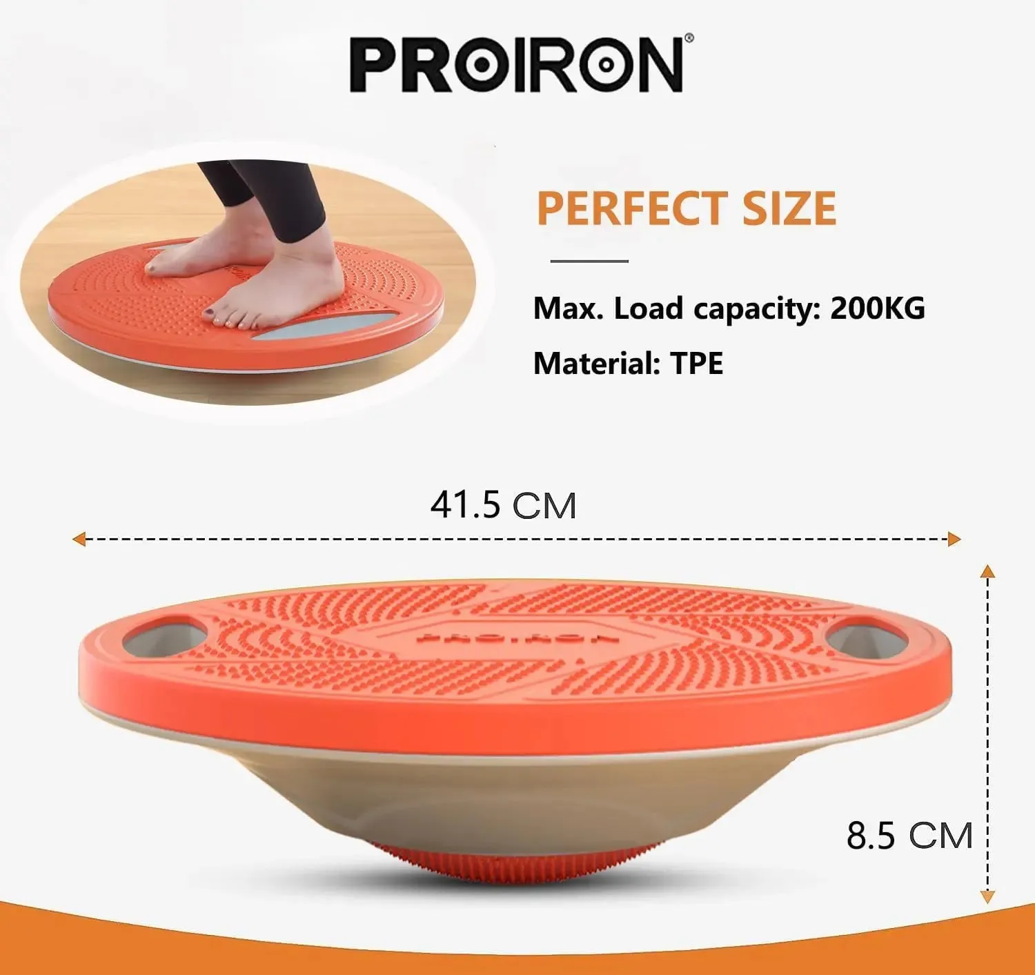 Wobble Balance Board for Stability Training and Core Strength
