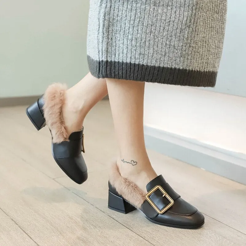 Women Metal Customized Ladies Walking Pumps