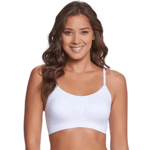 Women's Coobie | Strappy Scoopneck Bra | White