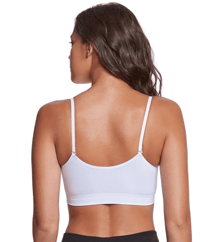 Women's Coobie | Strappy Scoopneck Bra | White