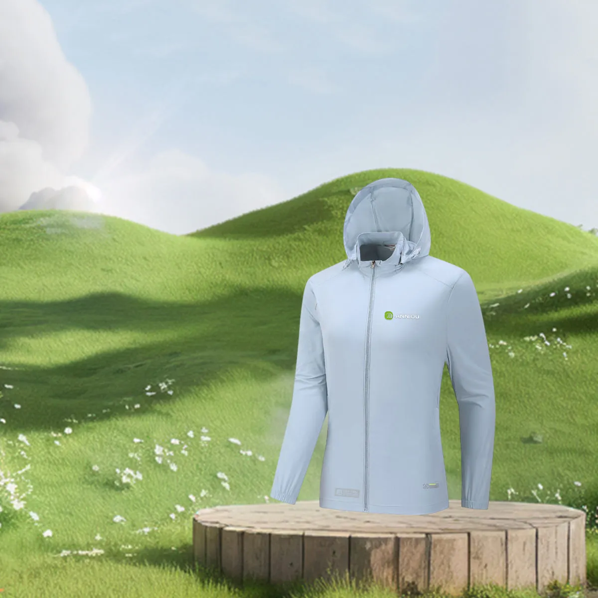 Women's Hooded UV UPF100 Sun Protection Jacket