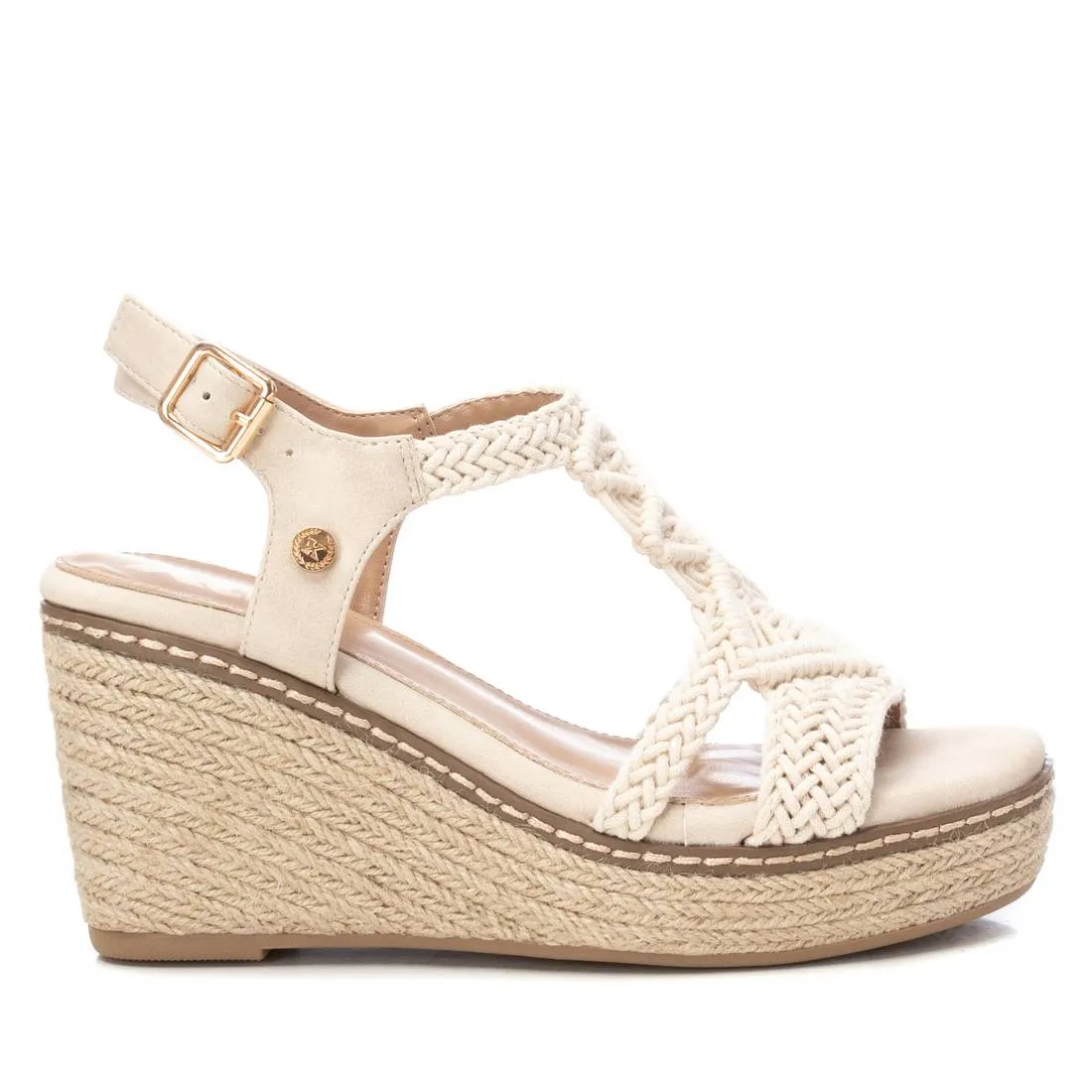 Women's Jute Wedge Sandals By XTI 142834