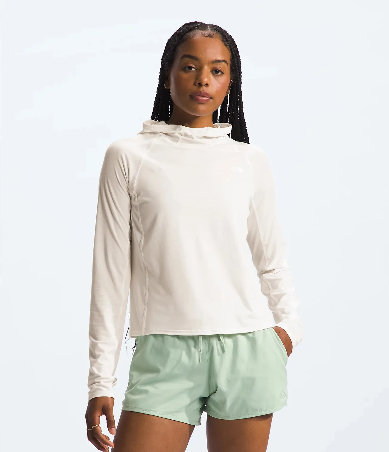 Women's The North Face | Adventure Sun Hoodie | White Dune