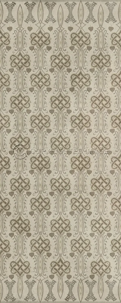 Wood Artisanry Lord Byron "Lines Inscribed Upon a Skull" Vinyl Floorcloth - Spicher & Co.