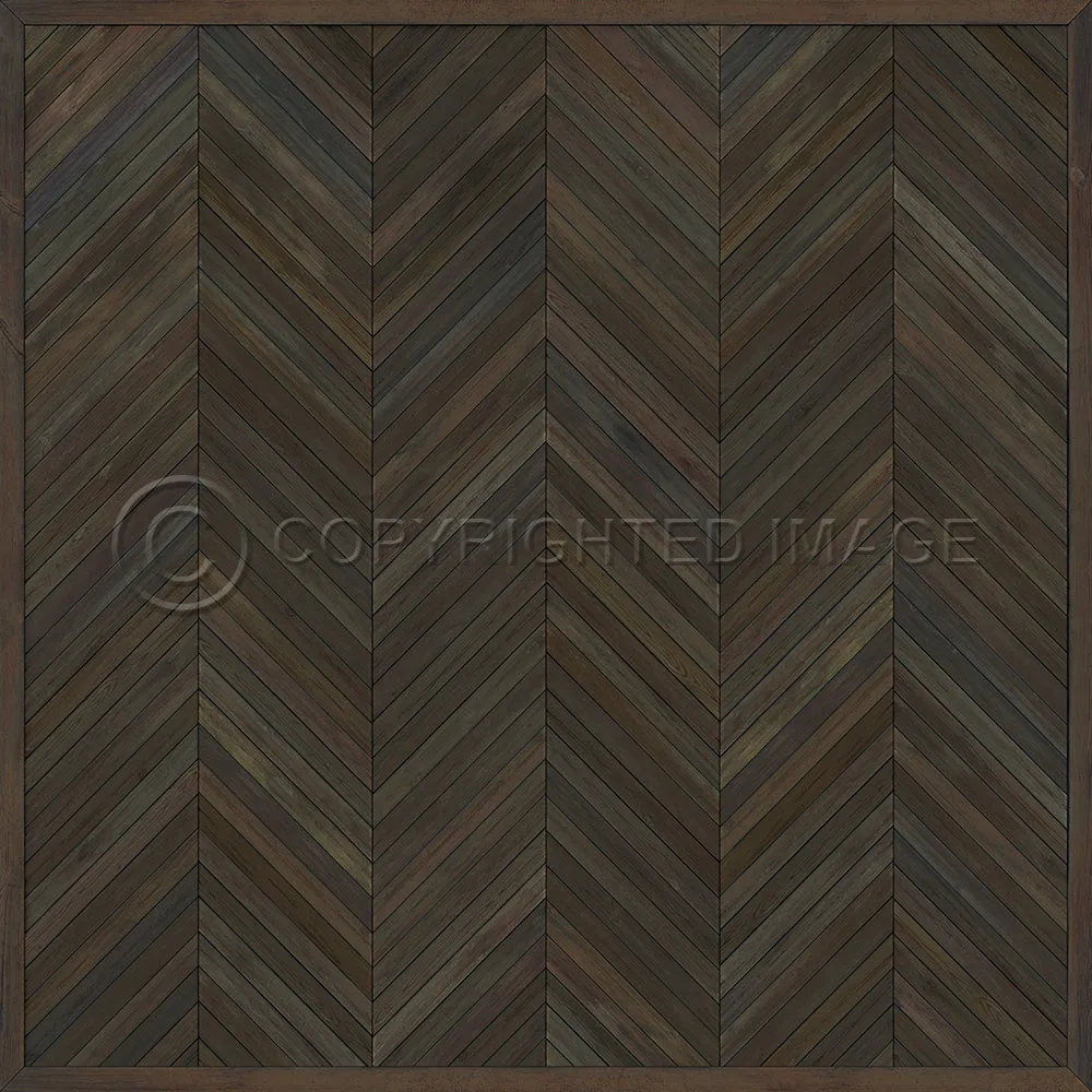 Wood Artisanry "The Legacy American Statesman" Vinyl Floorcloth - Spicher & Co.
