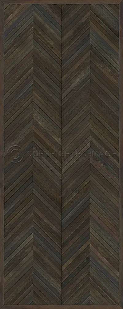 Wood Artisanry "The Legacy American Statesman" Vinyl Floorcloth - Spicher & Co.