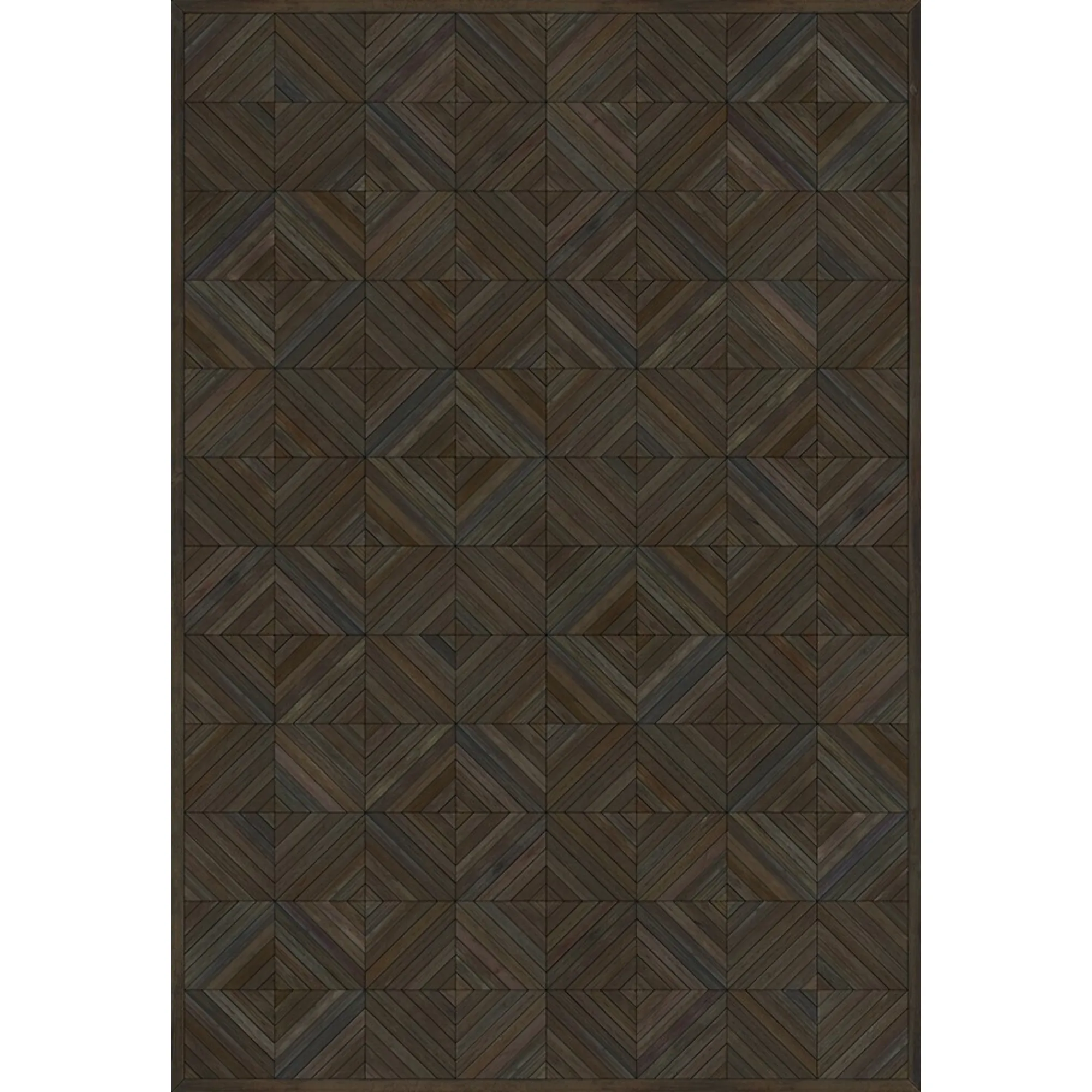 Wood Artisanry School of Thought "So To Speak" Vinyl Floorcloth - Spicher & Co.