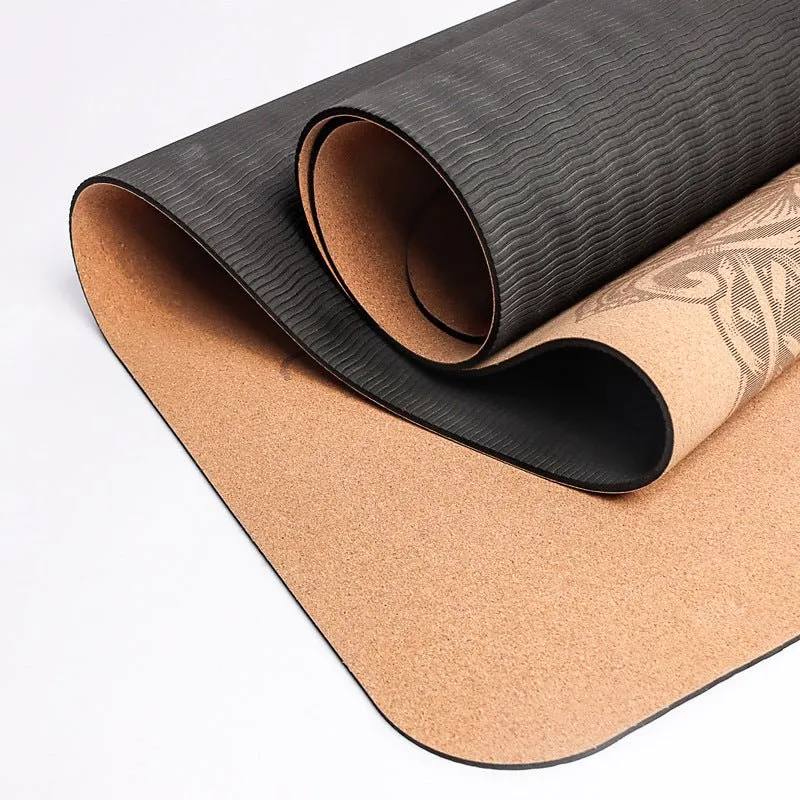 Woowooh Dragonfly Cork Yoga Mat