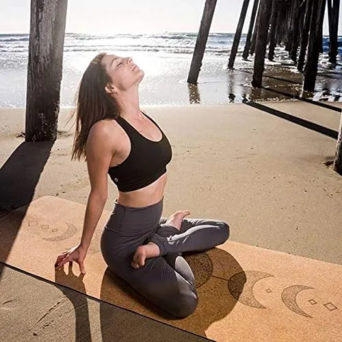 Woowooh Dragonfly Cork Yoga Mat