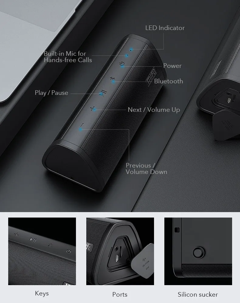 YZ Premiums | Trending Portable Speaker | Waterproof